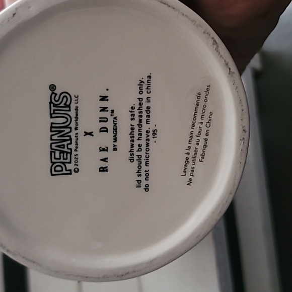 Rae Dunn X Snoopy "Play Ball" Canister - Picture 4 of 4